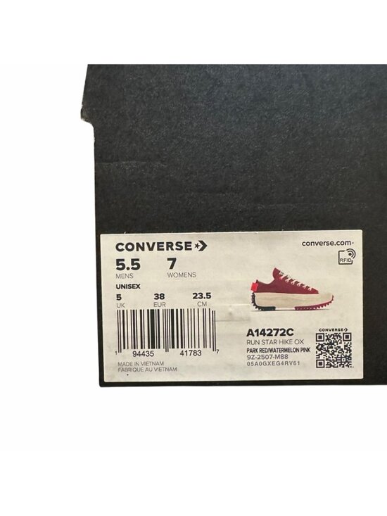 ⭐Converse Run Star Hike Ox Low Platform Sz 5.5 Men\'s Shoes Sneakers New A14272C